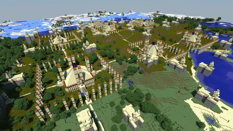 Valley of Wheat on 2b2t