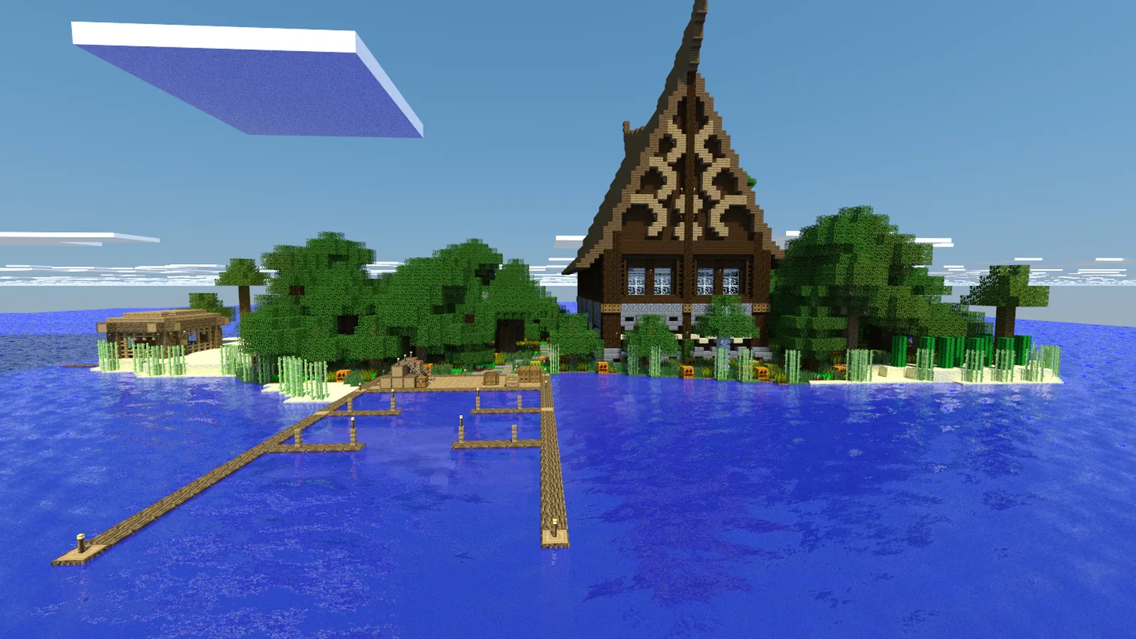 Mokuzai Island on 2b2t