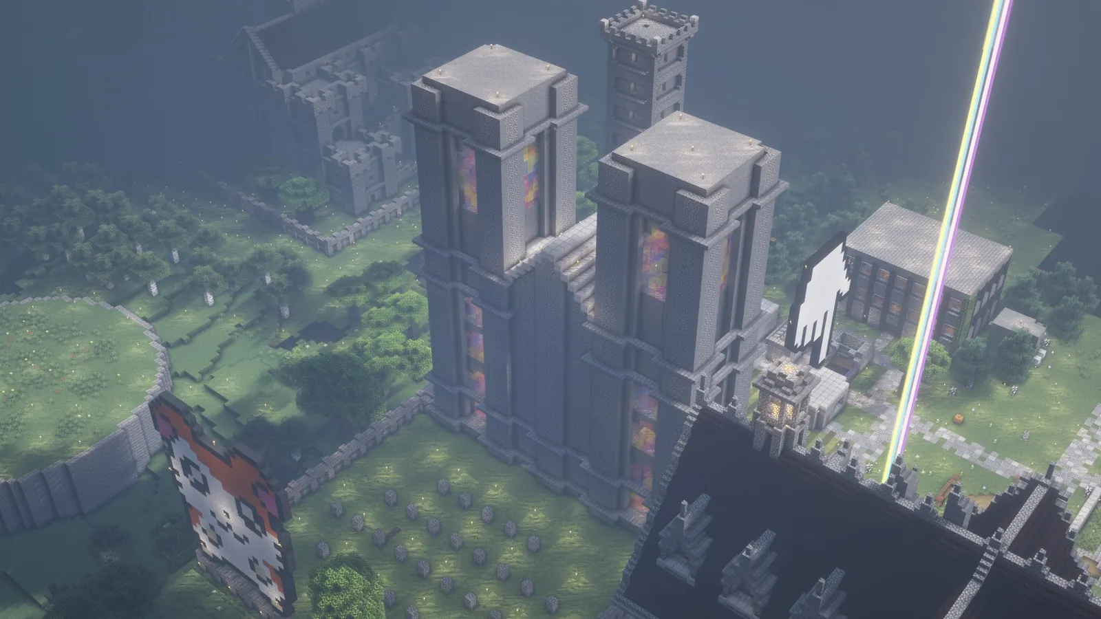 Stone Brick Sanctuary on 2b2t