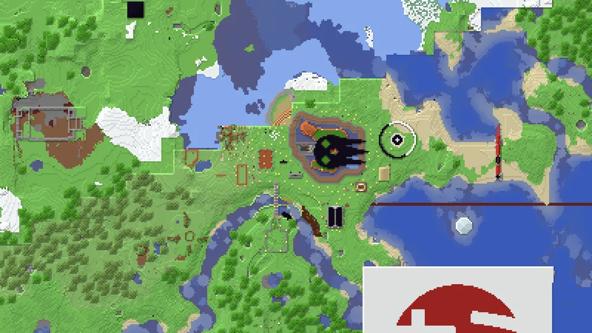 Anime Town on 2b2t