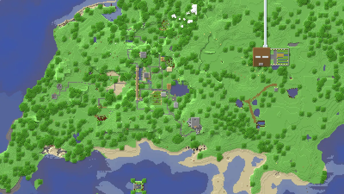 Argonath Fortress on 2b2t