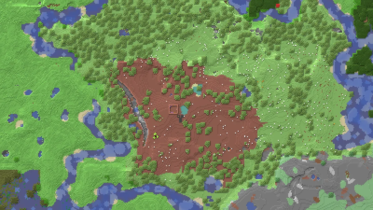 Block Game Mecca Brick Biome on 2b2t