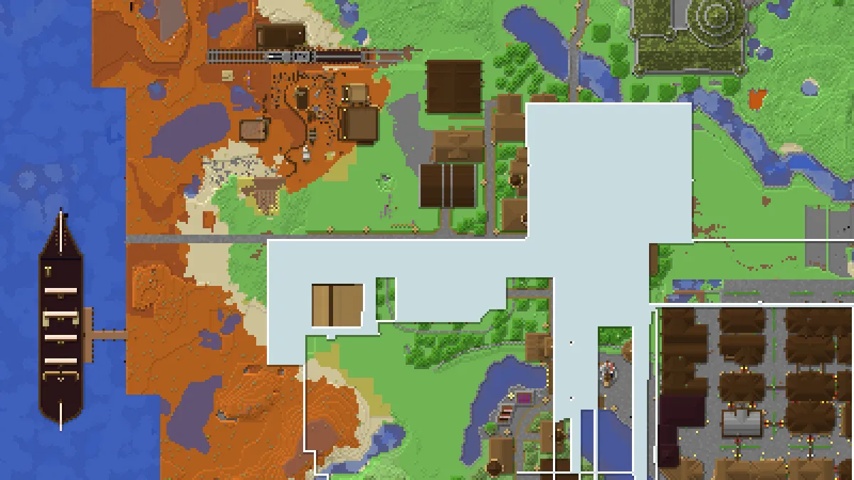 Blue Castle The on 2b2t