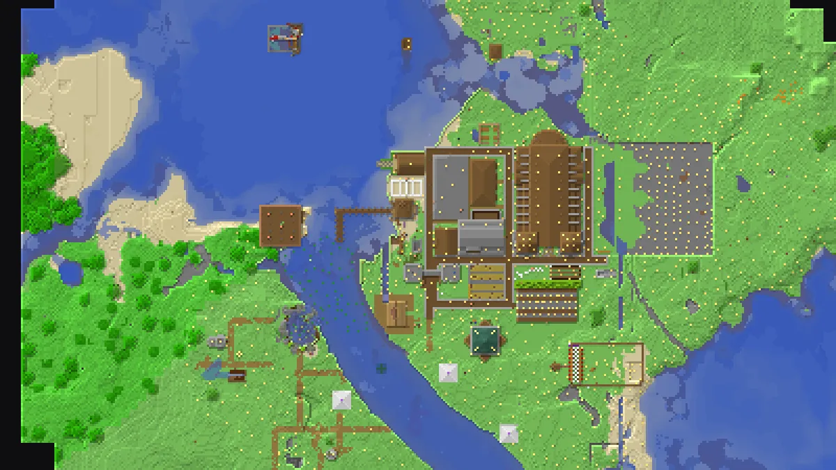 Camp Seaside Paradise on 2b2t