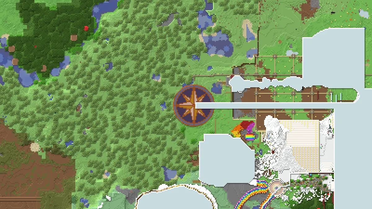 Cloudsdale on 2b2t