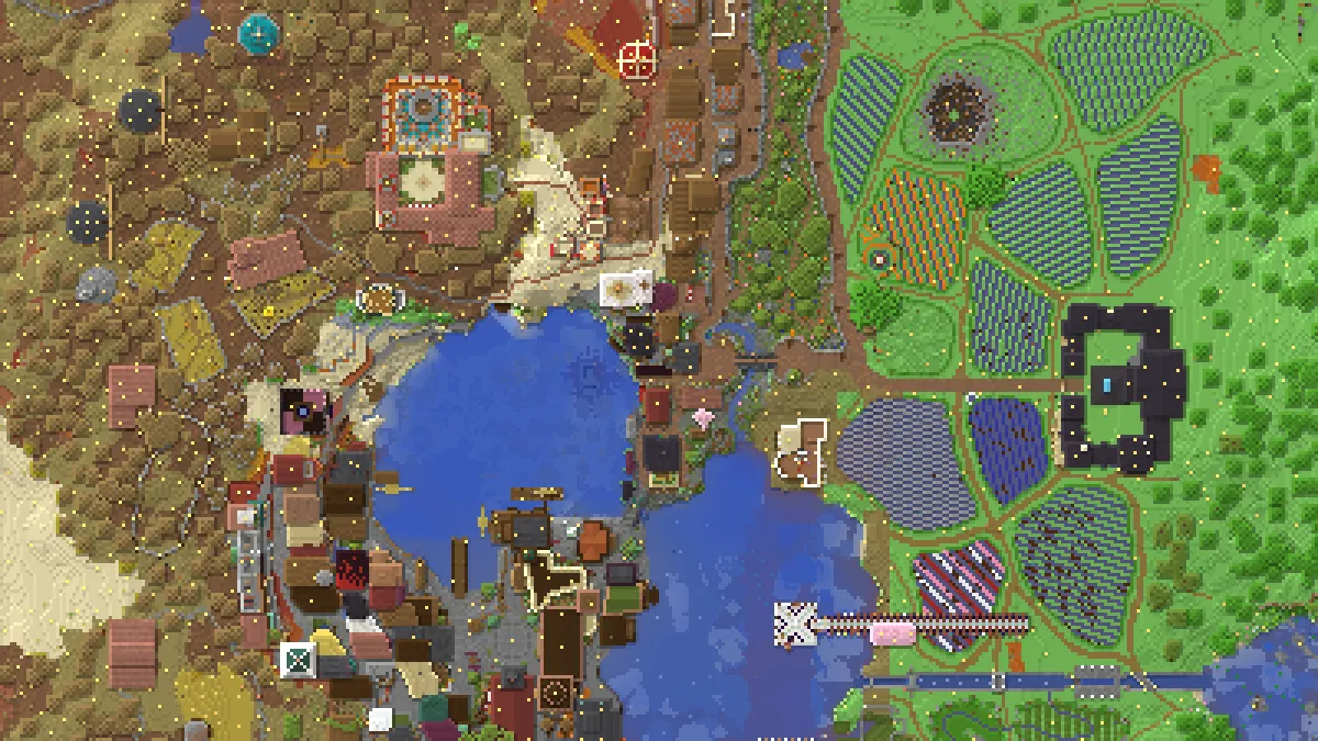 Crater Lake on 2b2t