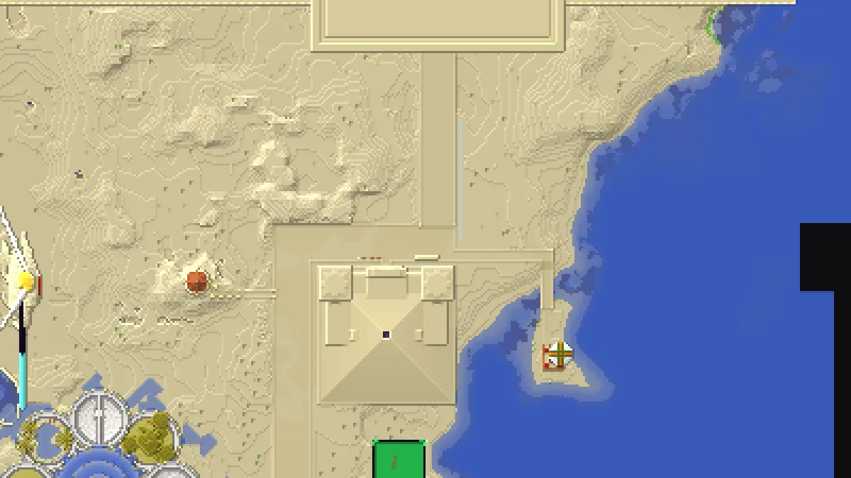 Desert schematic base on 2b2t