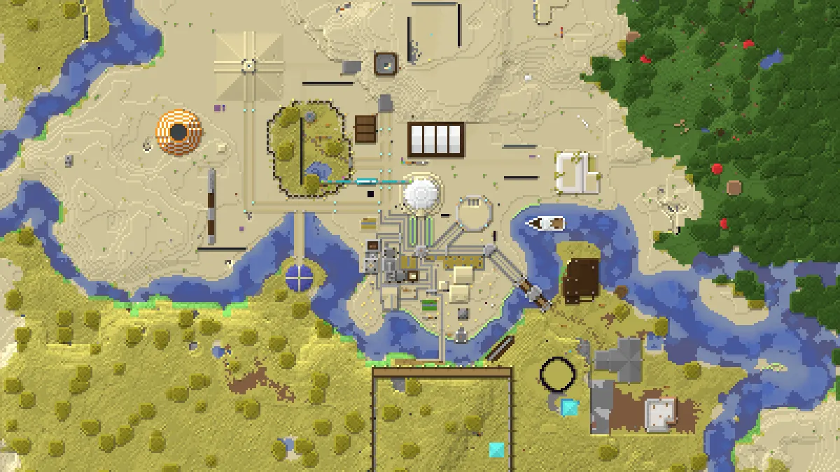 Dunes on 2b2t