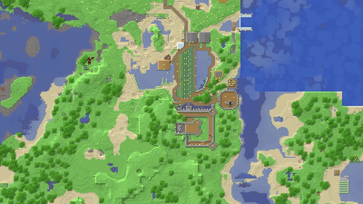Dust Falls Manor on 2b2t