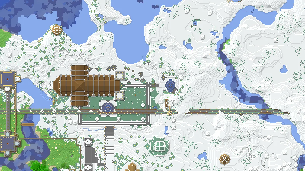 Edarks Cathedral on 2b2t