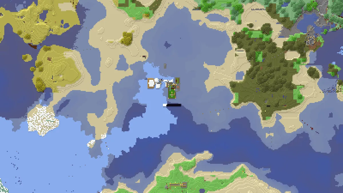 Facepunch Food Island on 2b2t