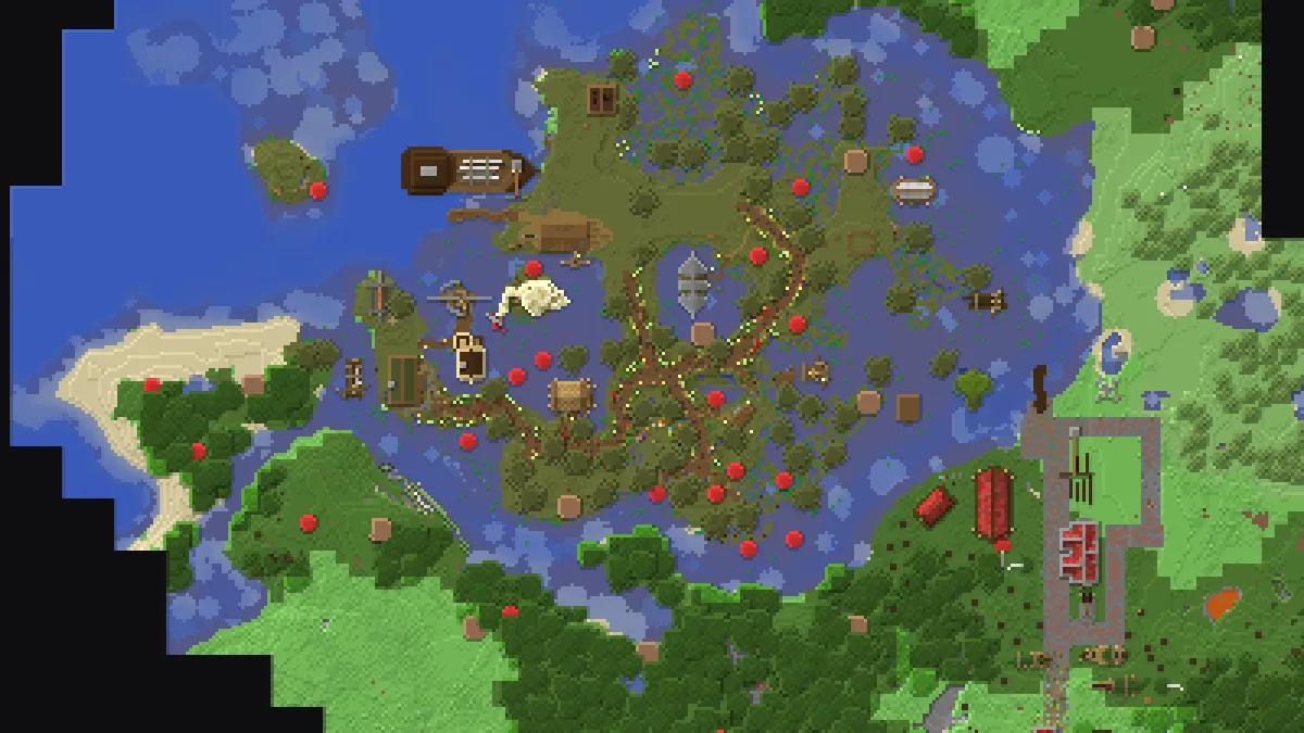 Gore Tecks Swamp on 2b2t