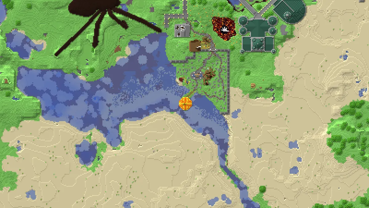 Halloween Party Base on 2b2t
