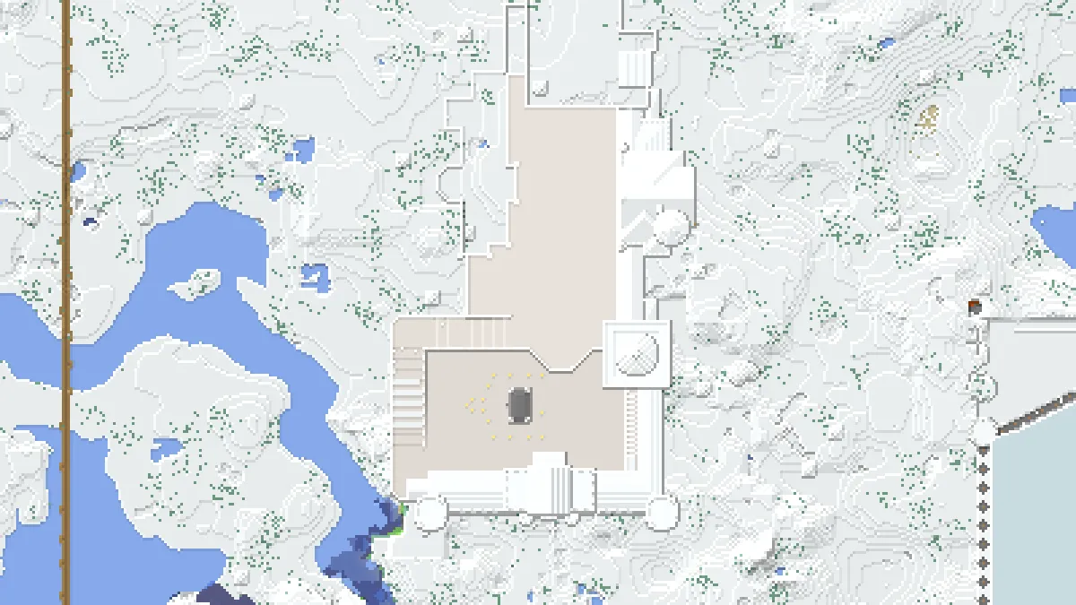 Imperators Base Castle unfinished on 2b2t