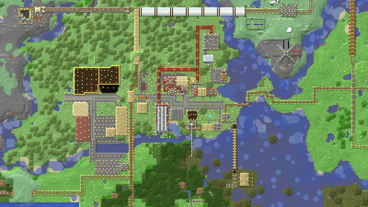 Imperators Base German Town on 2b2t