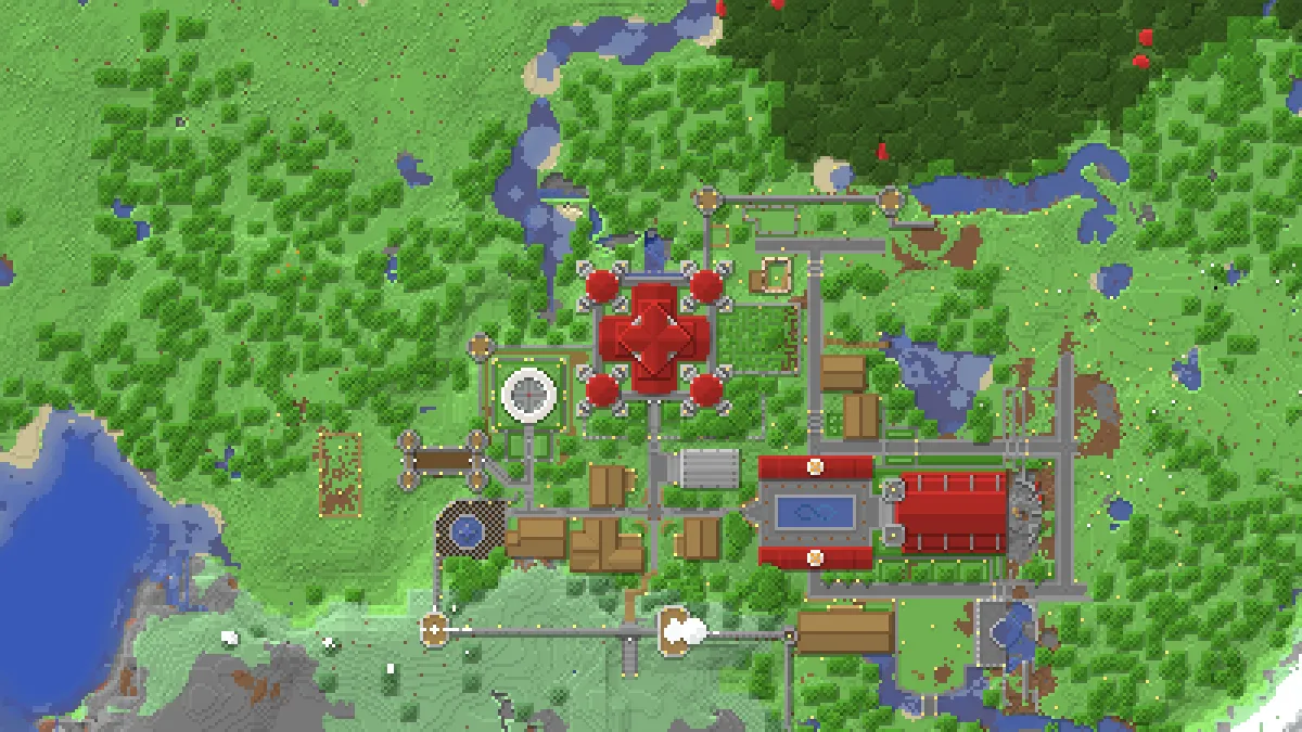 Imperial City Project on 2b2t