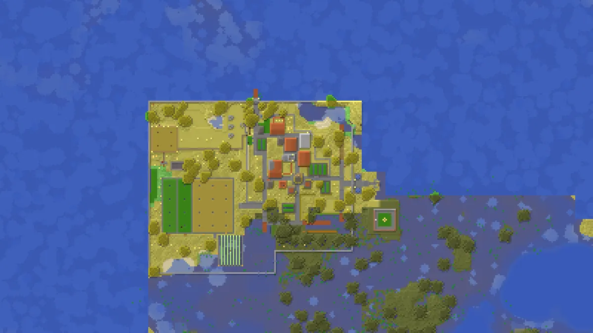 Jalanda City Outpost on 2b2t