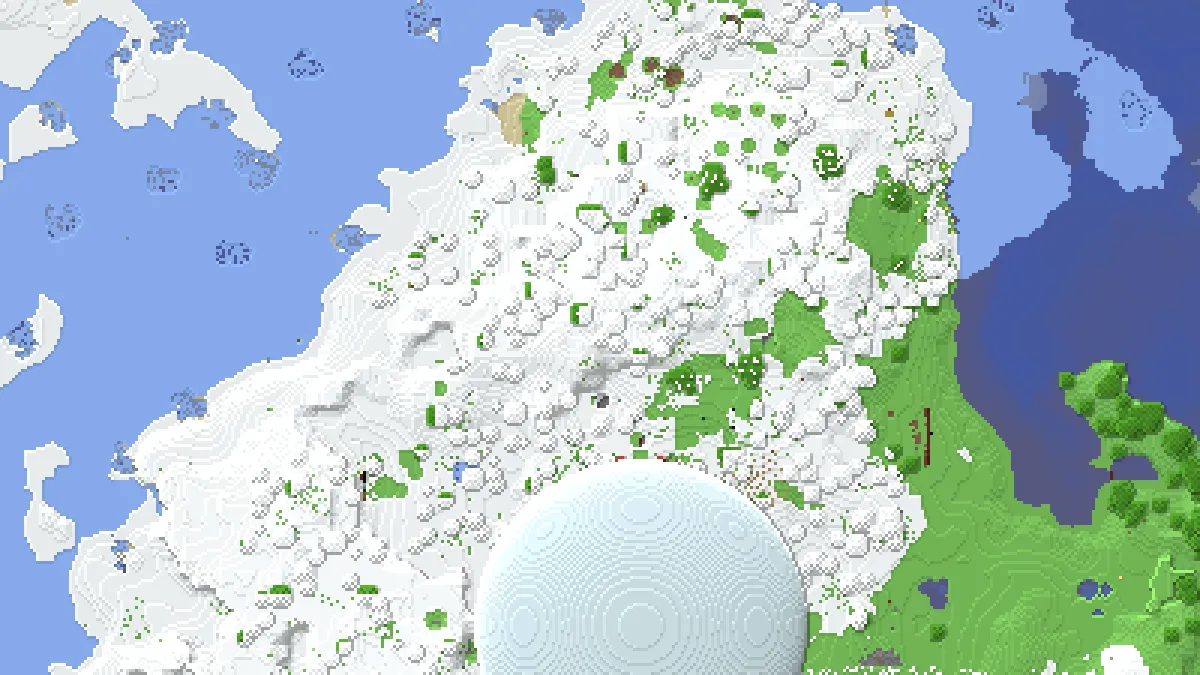 l17w49 Snow Globe on 2b2t