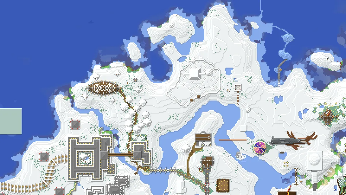 l19w39 Dwarven Cave Hall on 2b2t