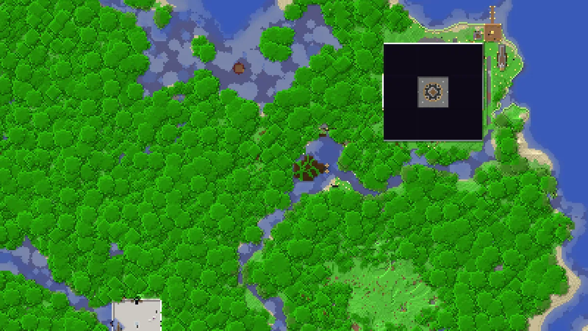New World Nordics cave and hut on 2b2t