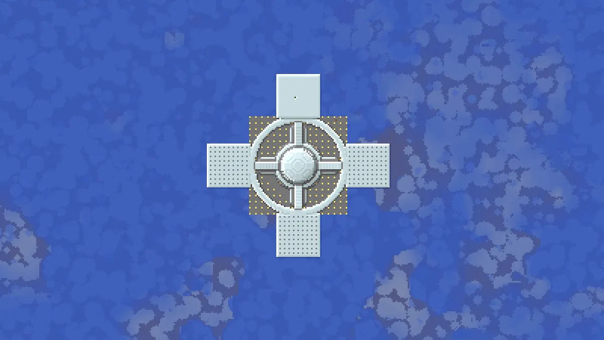Ocean farm spire on 2b2t