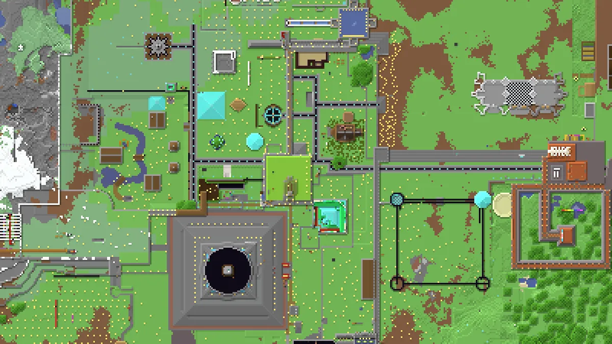 Radius base on 2b2t