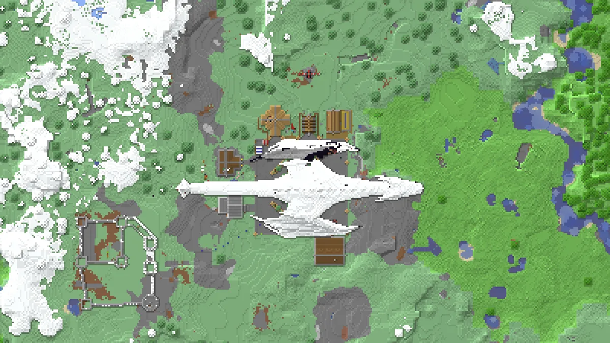 Red Fort on 2b2t