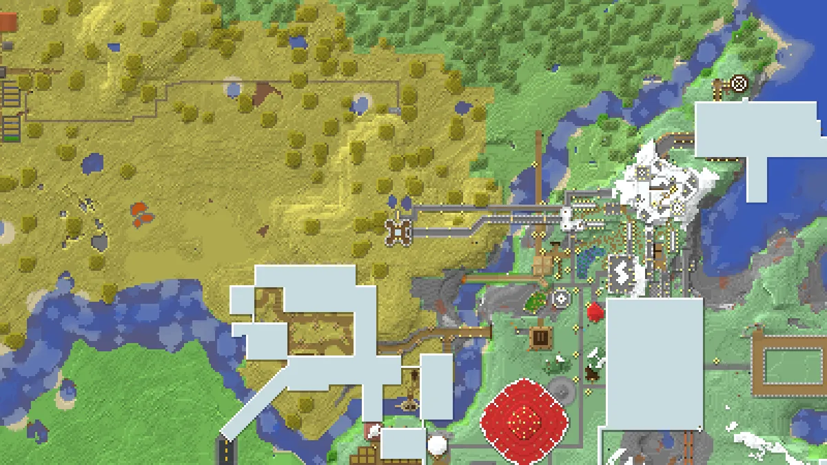 Schloss Andecite on 2b2t