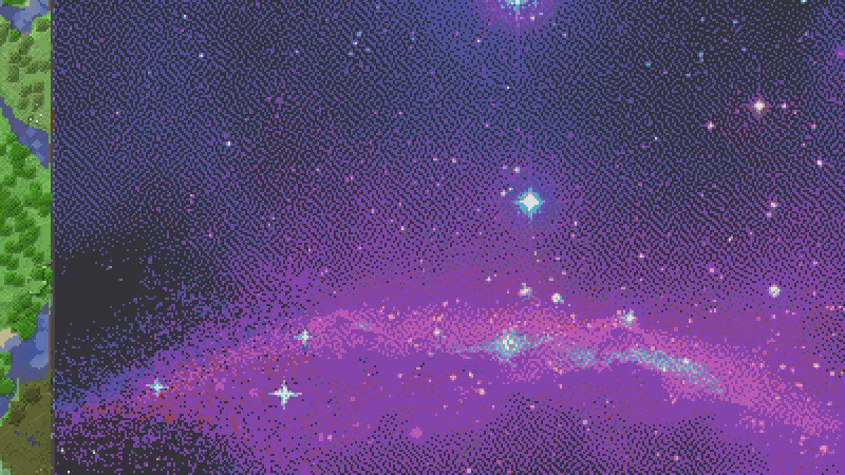 Sky Dandelion Island on 2b2t