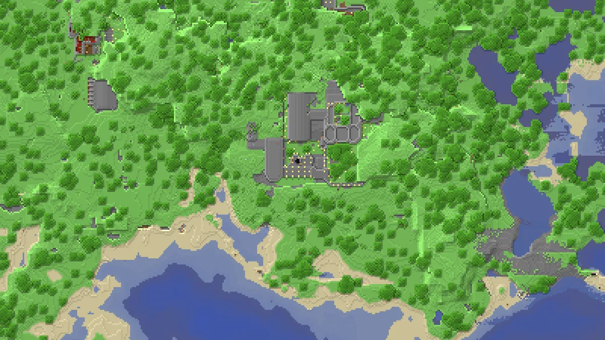Stronghold Base on 2b2t