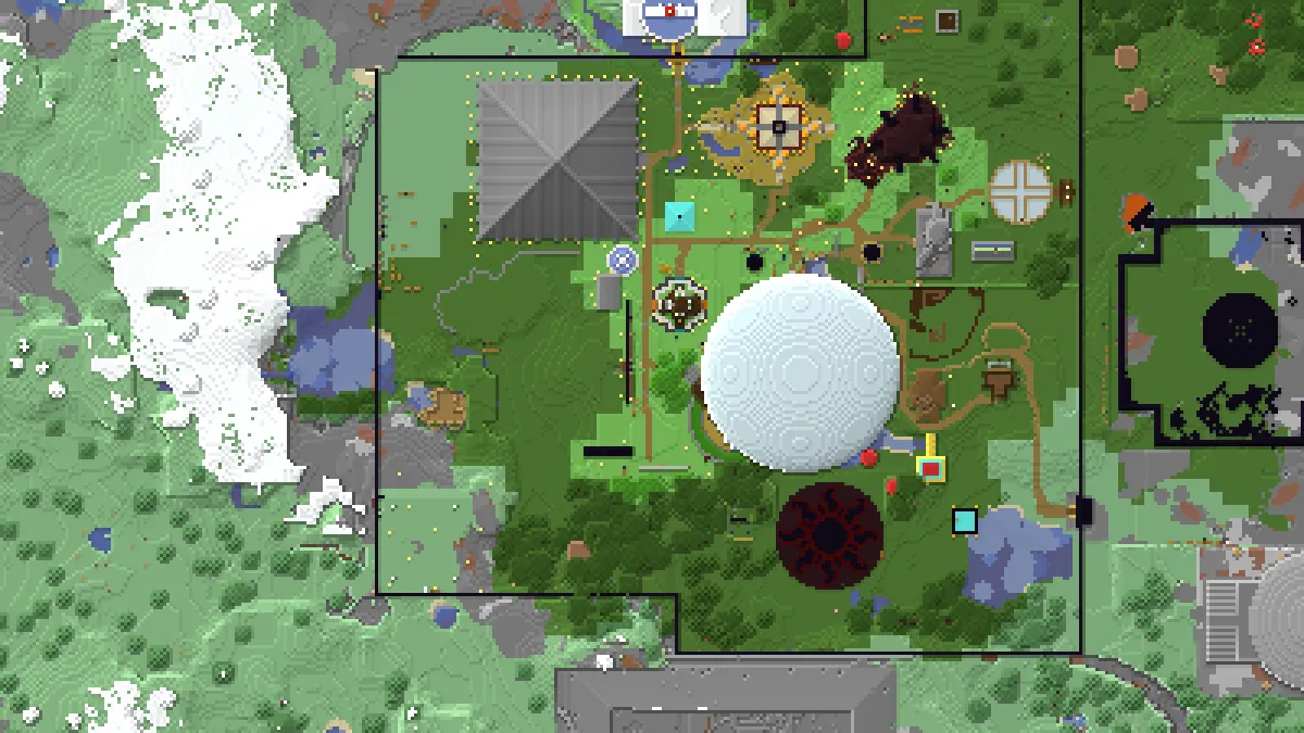 Sun Knights Recruits base 2 on 2b2t