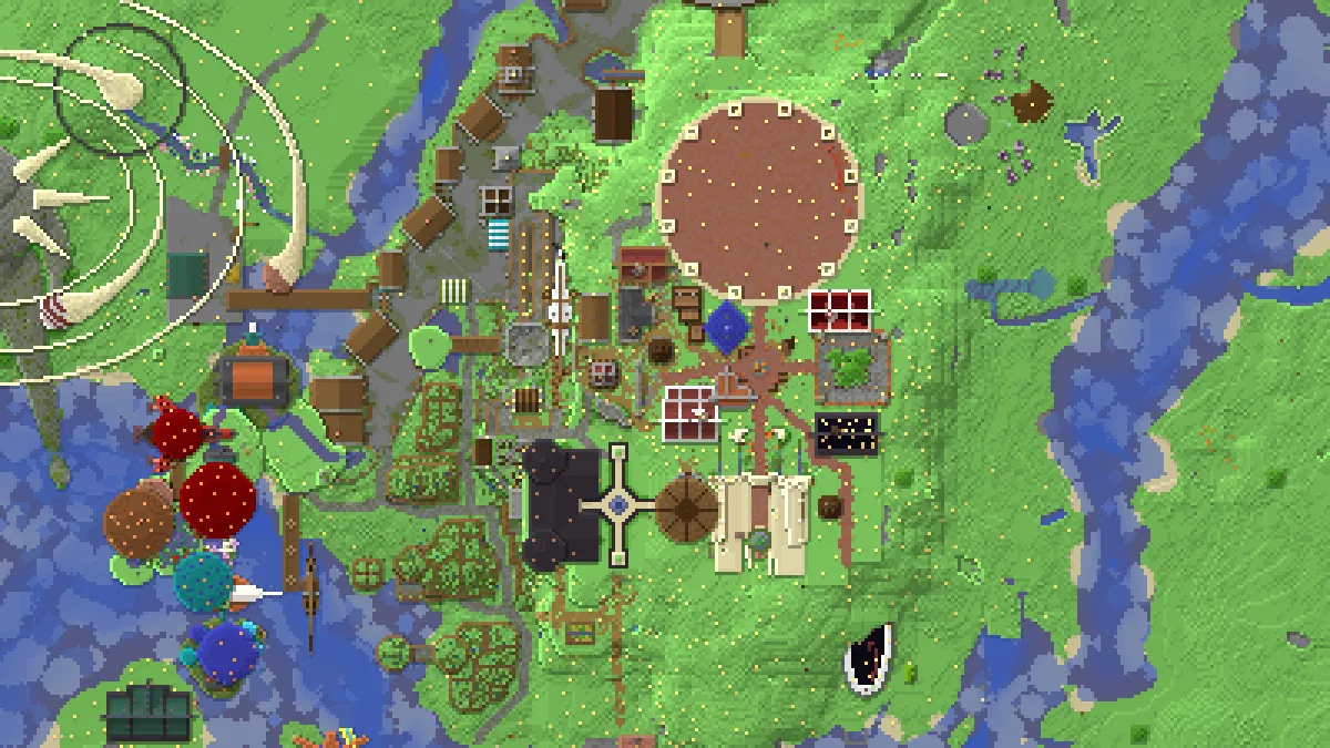Sun Town on 2b2t
