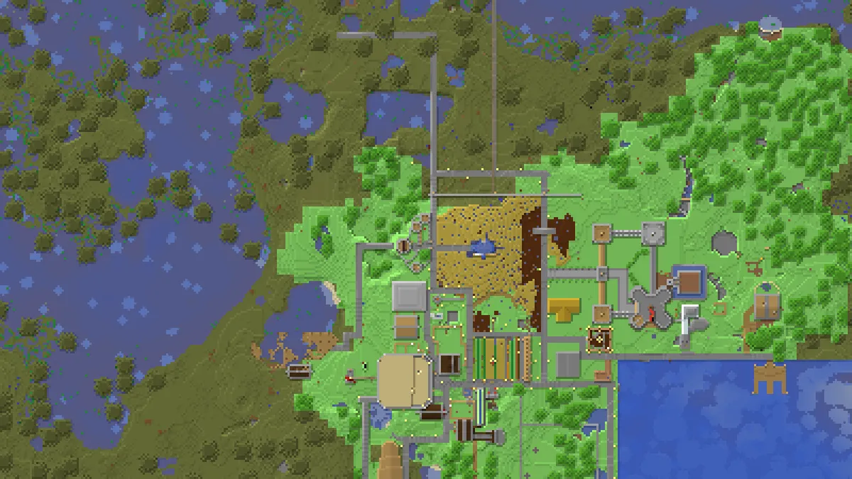 Towerz Clan Headquarters on 2b2t