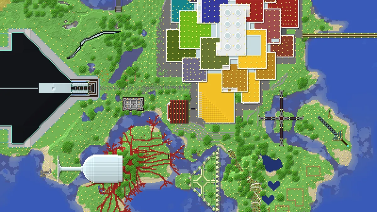 Wild Faerie Valley on 2b2t