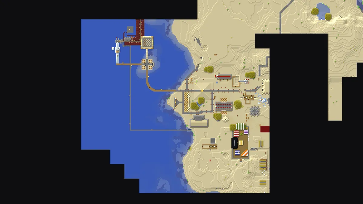 x9.44m Outpost Oasis on 2b2t